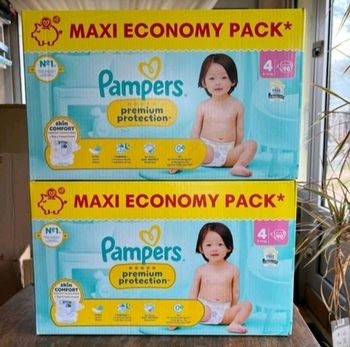 Pampers taille 4 premium 180 couches 
