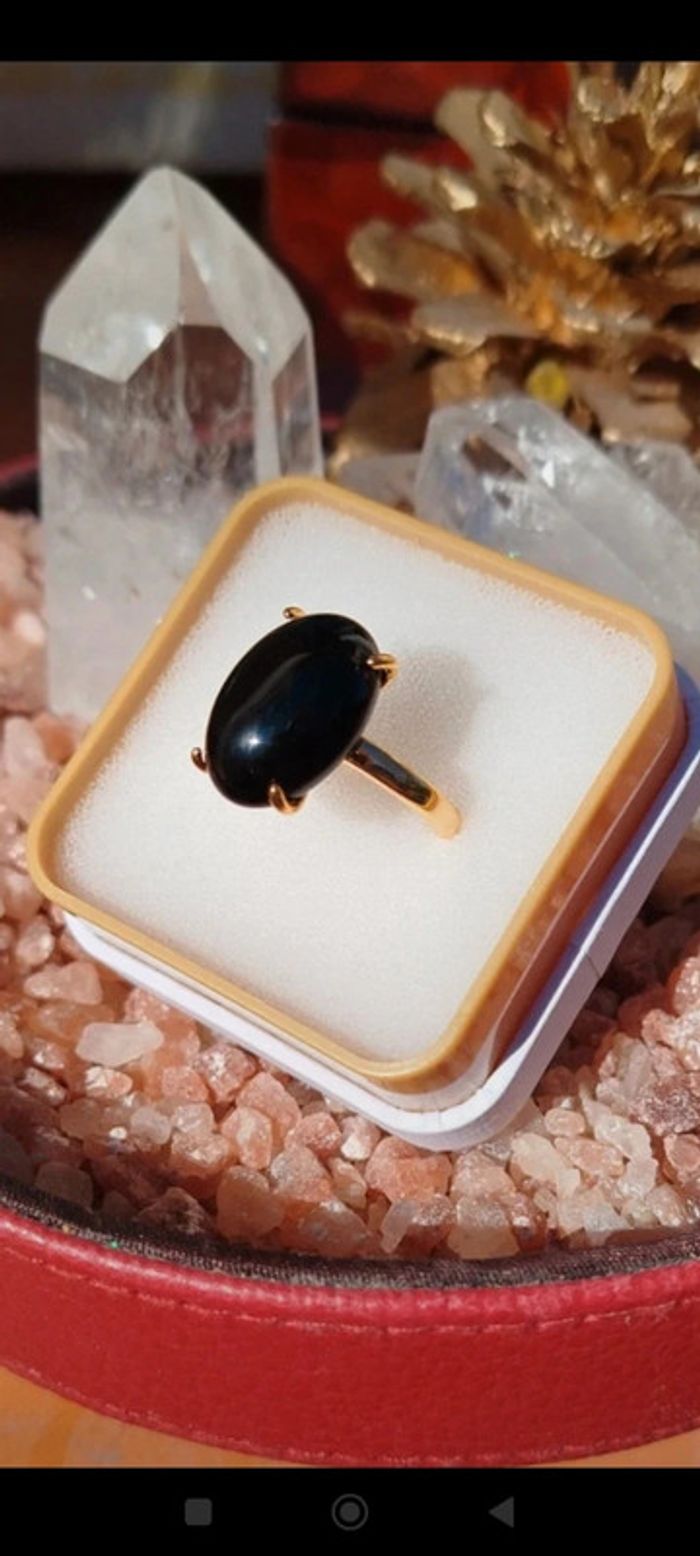 Bague Charme Obscur 💫 L’or 24K au service de la séduction