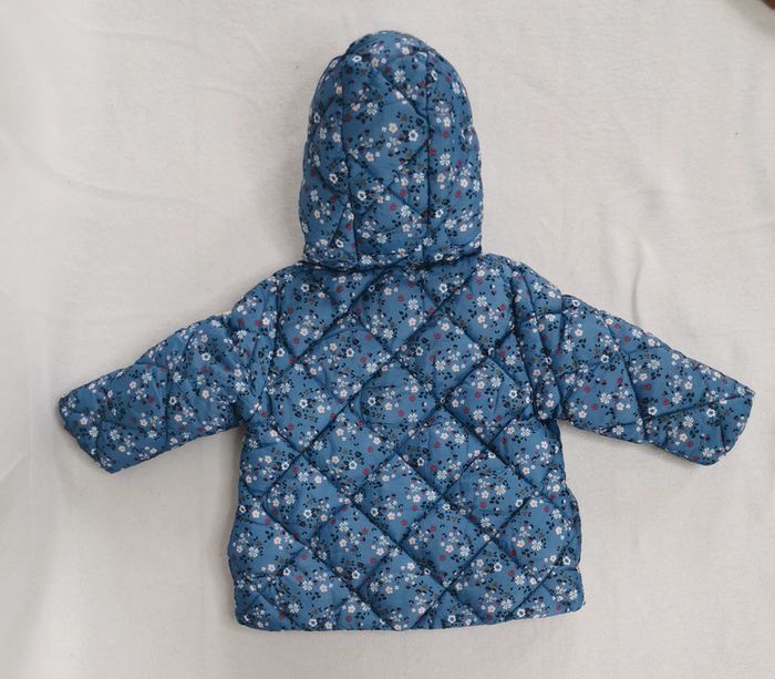 Doudoune fleurie 👣 obaïbi,matelassée, légère, 6mois - photo numéro 15