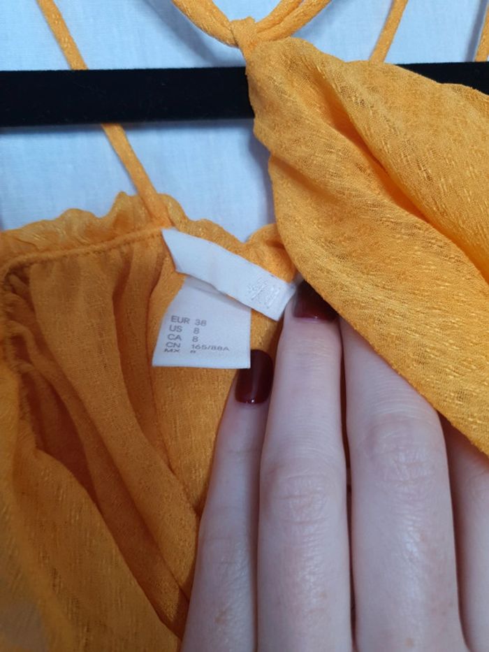 Top orange h&m - photo numéro 4