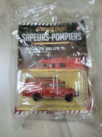 Véhicule pompiers Collection Hachette 
