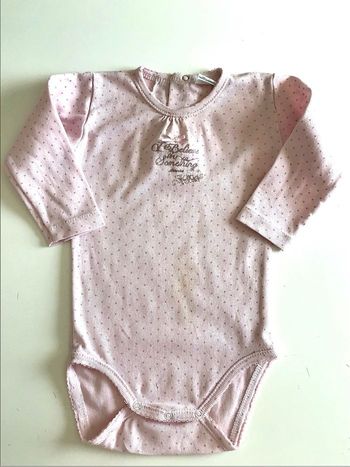 Body manches longues 1 an