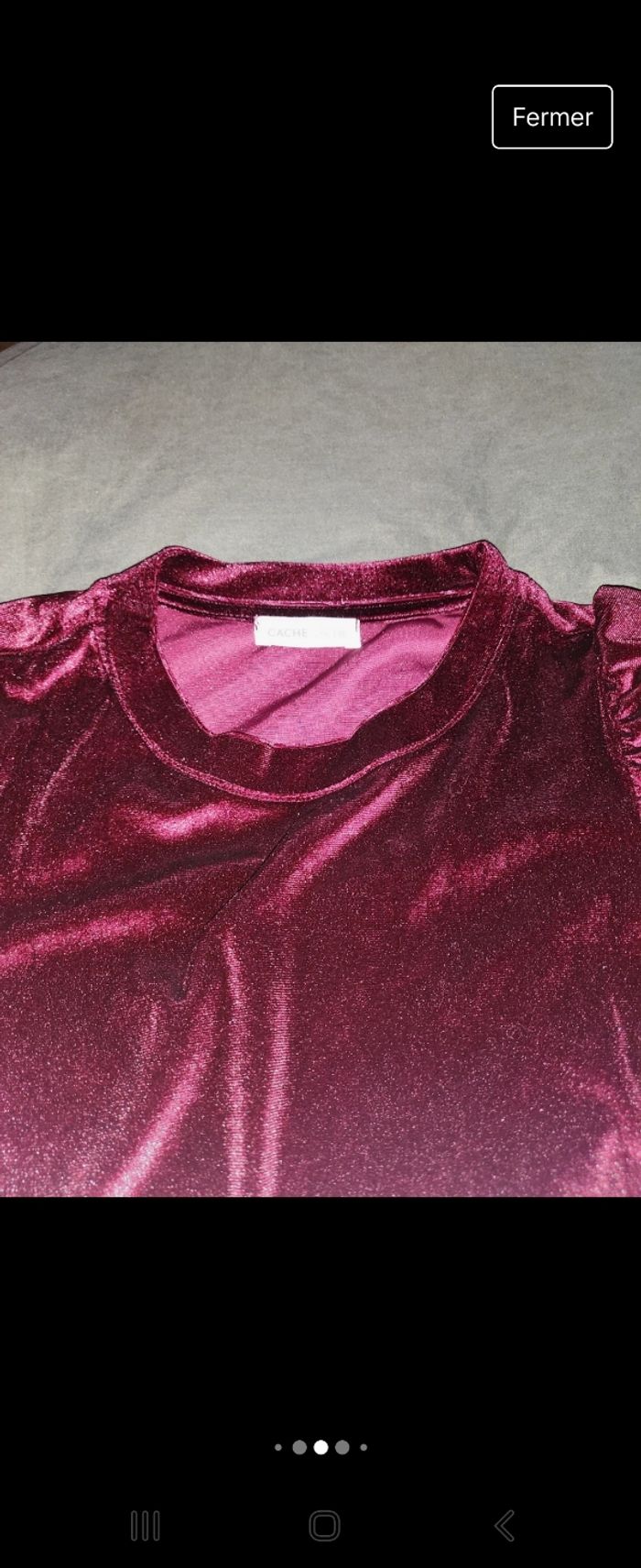 T-shirt tout doux Cache cache - photo numéro 4