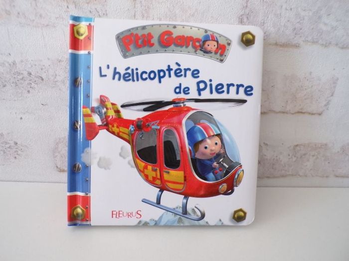 Livre - P'tit garçon - L'hélicoptère de Pierre