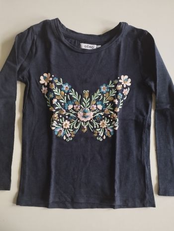 Tee shirt manches longues fille 4 ans
