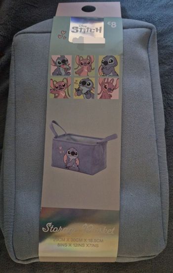 Boite de rangement Stitch 20 cm × 30 cm × 18,5 cm