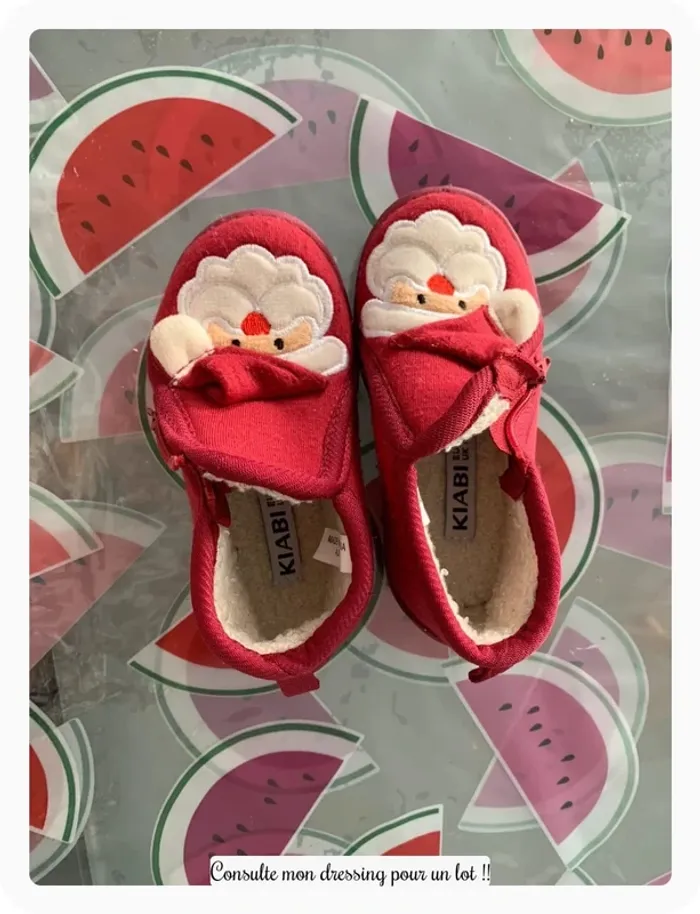 Chaussons de Noël
