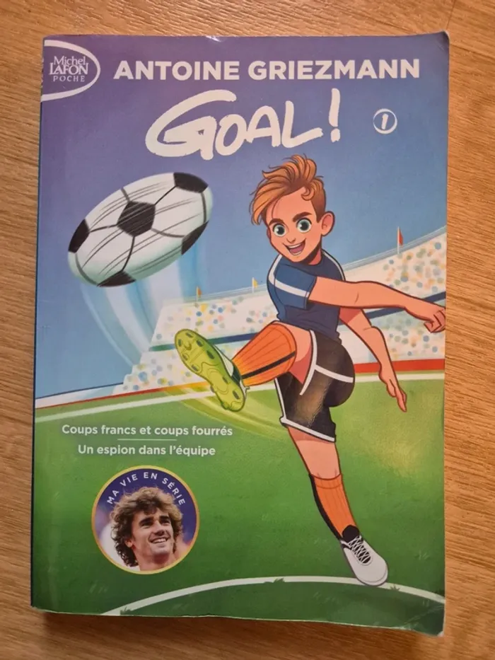 Lot 3 livres Antoine Griezmann - Goal - photo numéro 2