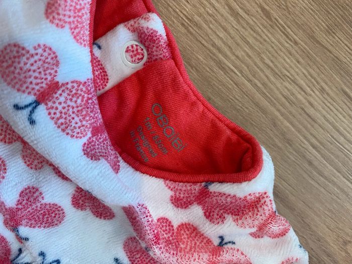 Pyjama velour bébé 1 mois Obaibi, Okaidi - photo numéro 2