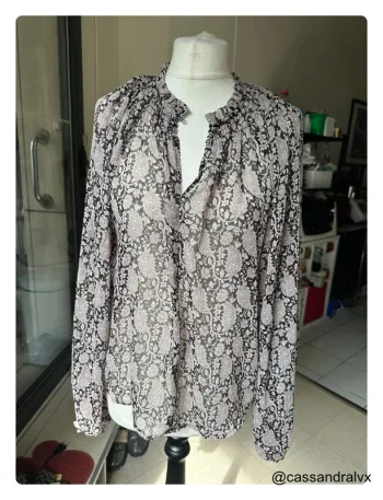 Blouse fleurie - Monoprix