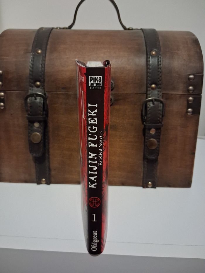 Manga Kaijin Fugeki tome 1 collector édition limitée jaquette alternative - photo numéro 4