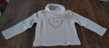 Sweat col roulé 3 ans