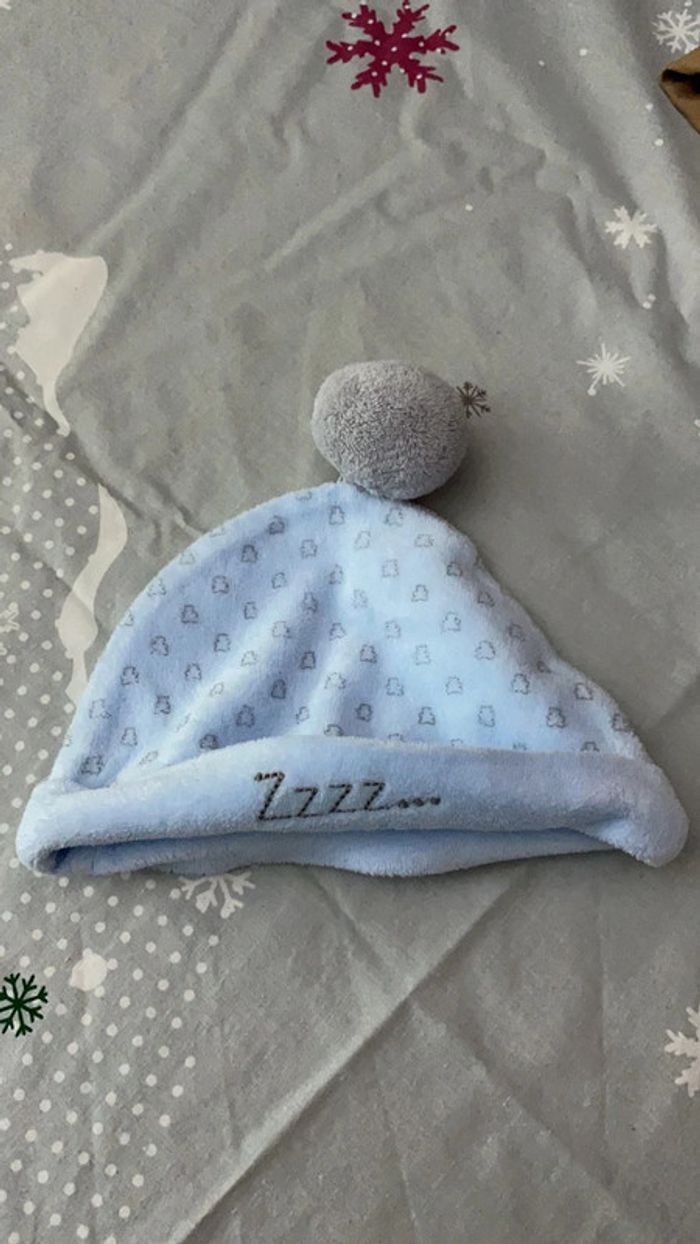 Bonnet pompon bébé