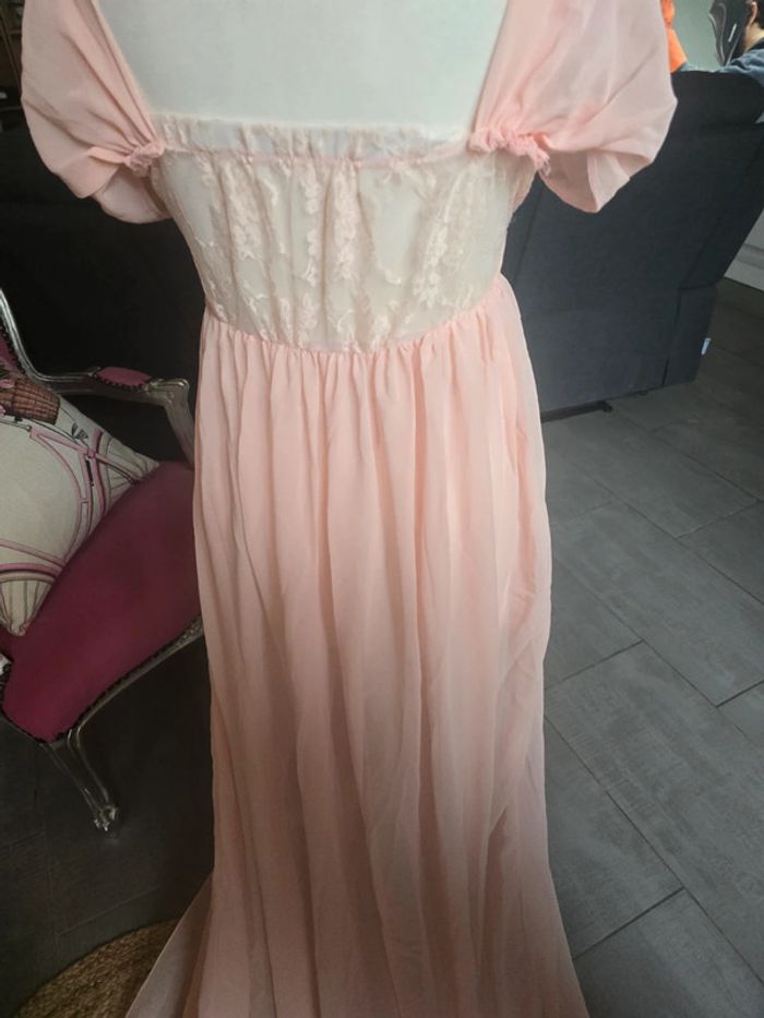 Robe pour shot photos grossesse rose neuf - photo numéro 11