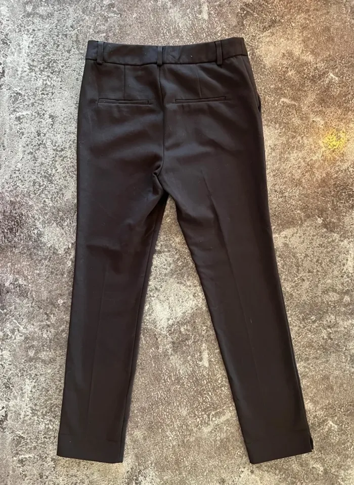 Pantalon pinces noir femme Stradivarius taille XS pinzas mujer Pantaloni donna Bundfaltenhose Damen - photo numéro 2