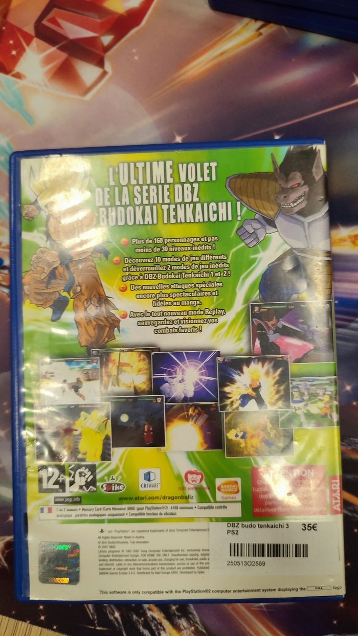 Dragon Ball Budokai Tenkaichi 3 ps2 - photo numéro 3