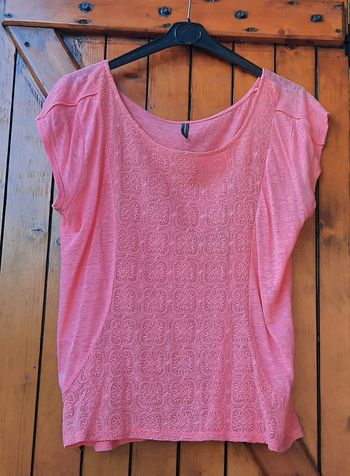 Blouse rose Naf Naf, femme, M/38
