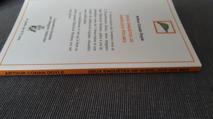 Livre Sherlock Holmes 2 enquêtes 9/10 ans - photo numéro 3