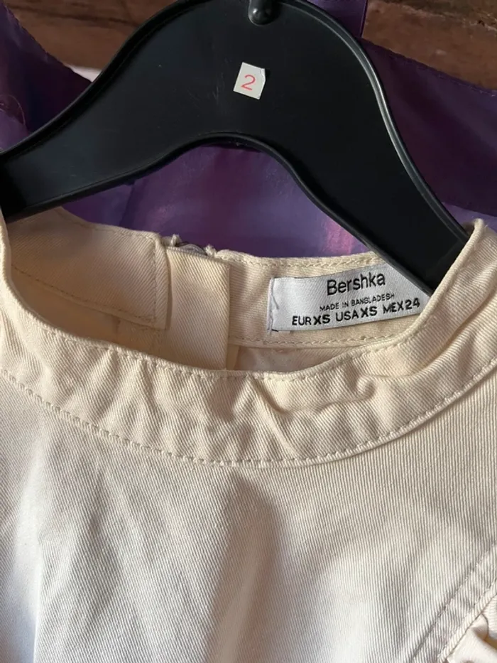 blouse cropped a volants épaisse - photo numéro 4