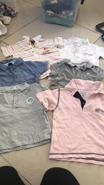 Polo manches courtes