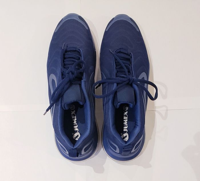 Nouvelles Chaussures de Sport pour Hommes de Basketball Bleu Foncé Taille 45 - photo numéro 3