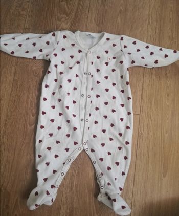 Pyjama velours Petit Bateau 6 mois