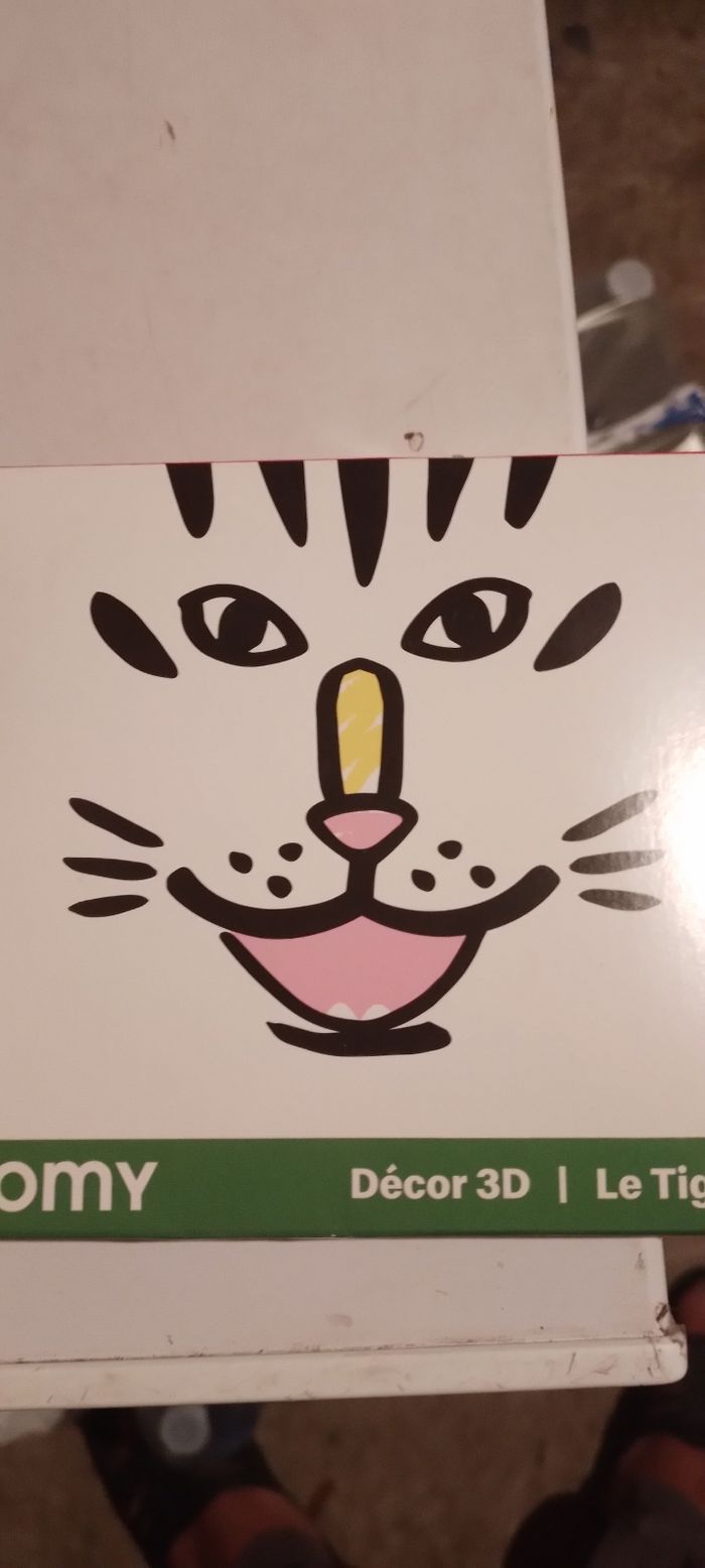 Jeux de construction le tigre 3d neuf