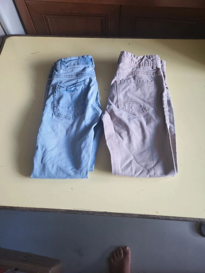 Lot de 2 jeans 10 ans garçons