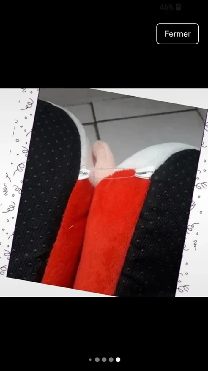 Chaussons noël / Chaussons Père Noël neuf taille 37/38 Neuf - photo numéro 7