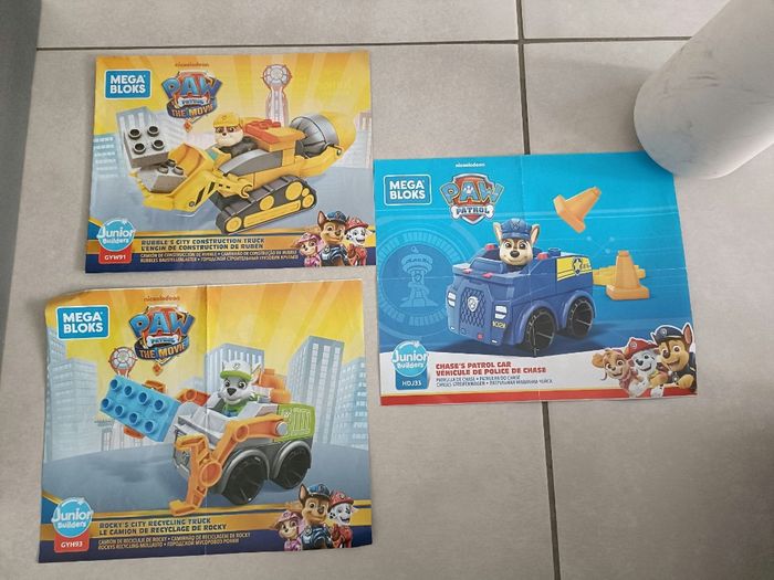 Le lot de méga blocks pat patrouille - photo numéro 4