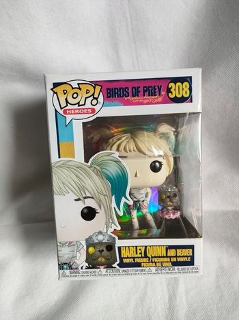 Funko Pop! Birds of Prey – Harley Quinn with Beaver (#308)