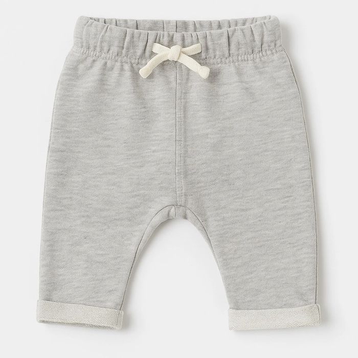 Pantalon bébé Hema gris clair – Taille 56