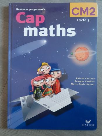 Livre cap maths cm2 cycle 3