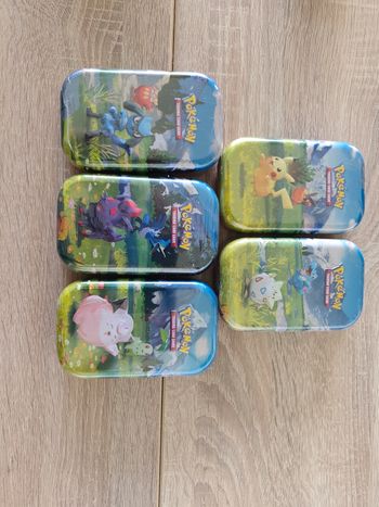 Set complet mini tin héros transcendant 