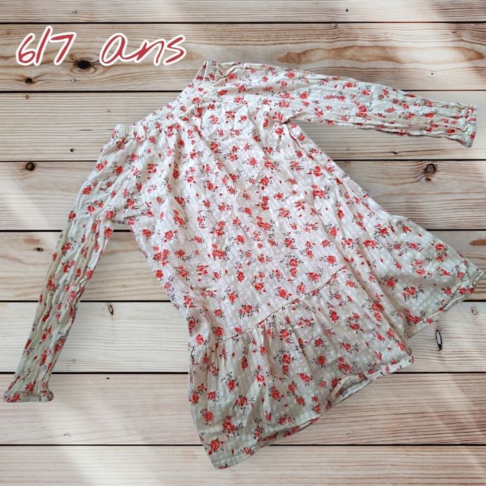 🌼 Ravissante robe fleurie Primark – 6/7 ans 🌼 - photo numéro 2