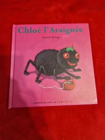 Livre 4 drôles de petites bêtes chloé l'araignée