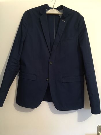 Veste de costumes bleu marine