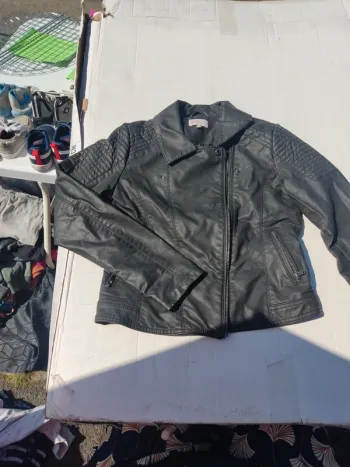 Veste imitation cuir
