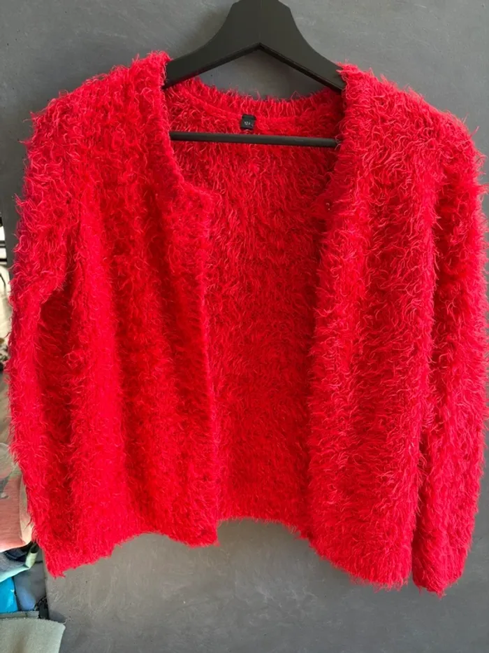 Gilet rouge 12 ans