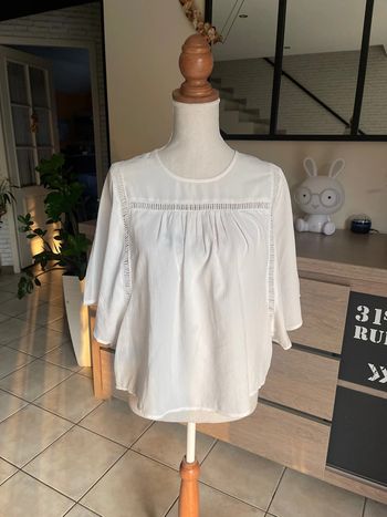 Blouse manche courte