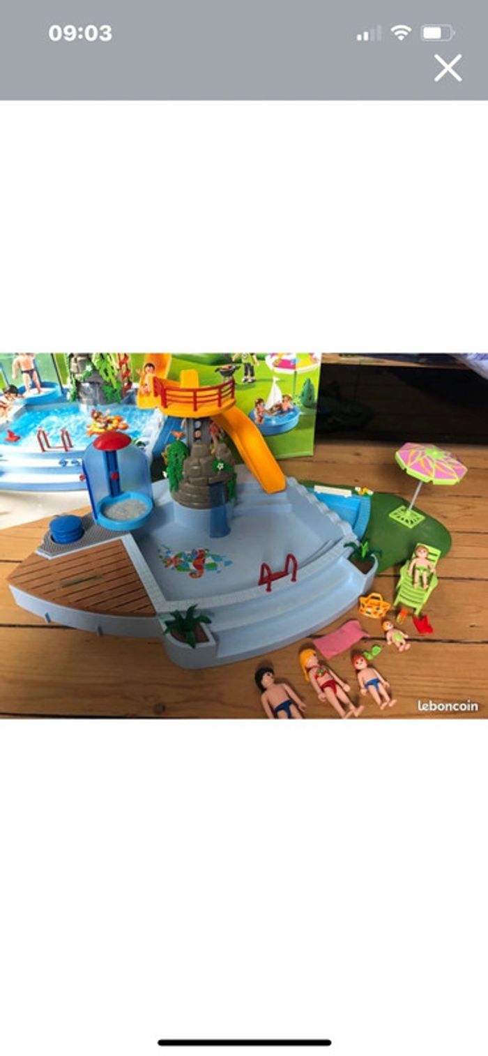Grande piscine playmobil - photo numéro 2