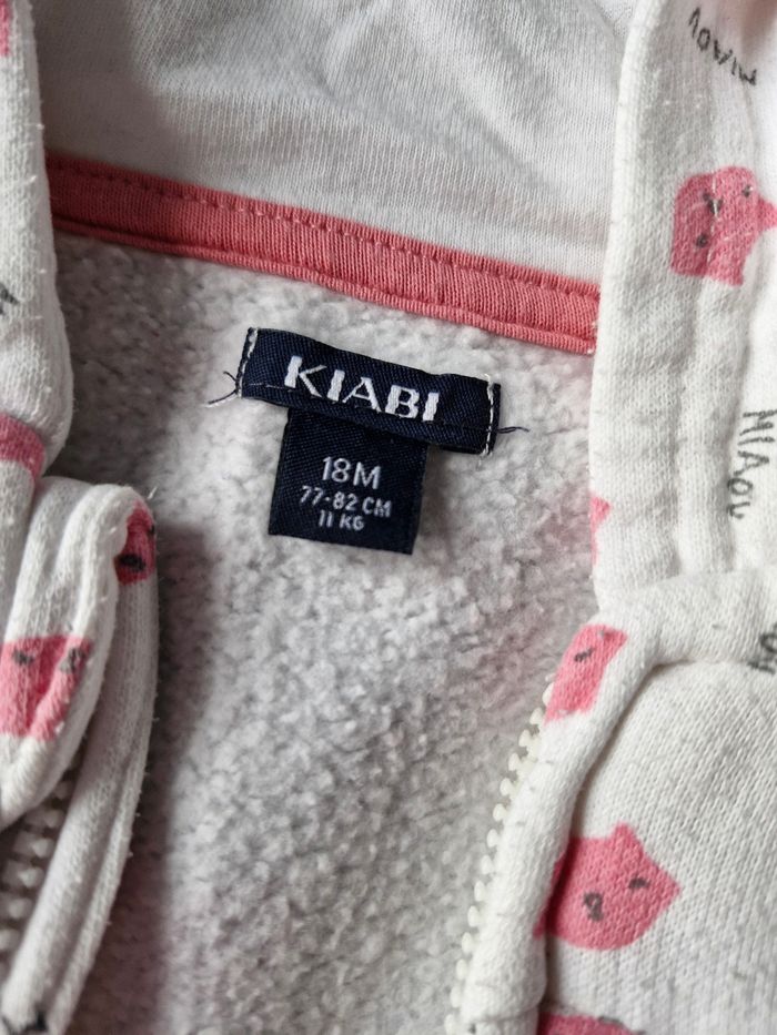 Magnifique veste à capuche oreilles de chat - photo numéro 2