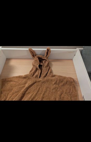 Poncho de bain camel jollein