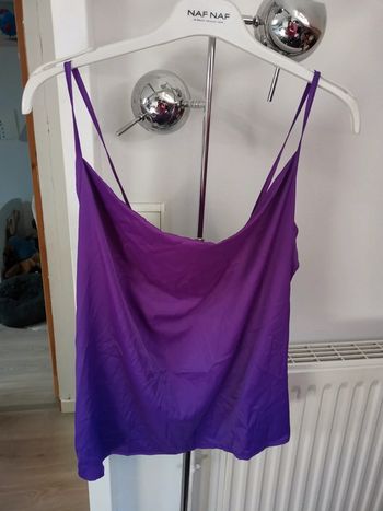 Débardeur Naf Naf violet TM