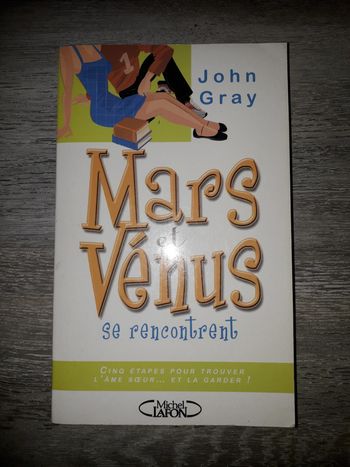 livre mars et vénus se rencontrent de john gray neuf