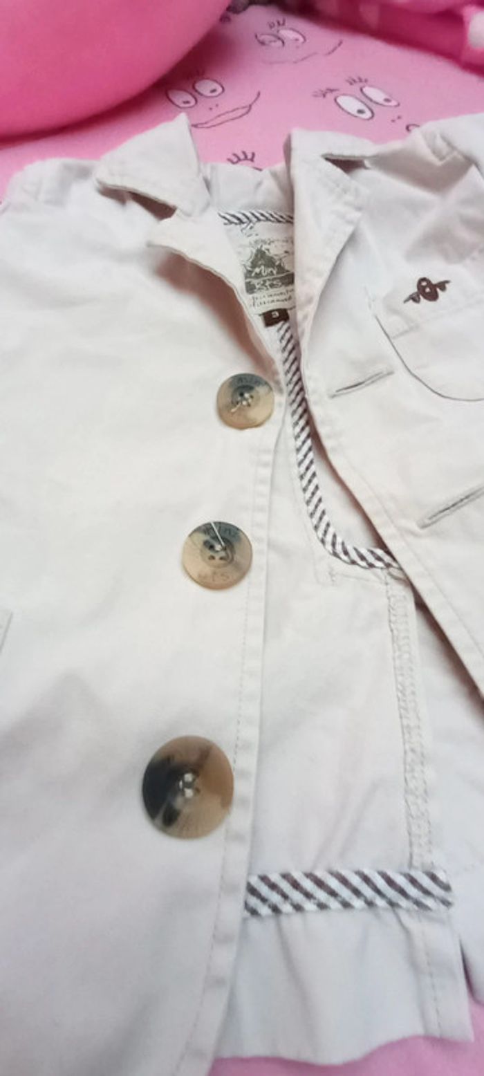 Veste impaire 3 ans beige - photo numéro 14