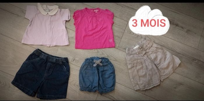 Lot été 3 mois fille
