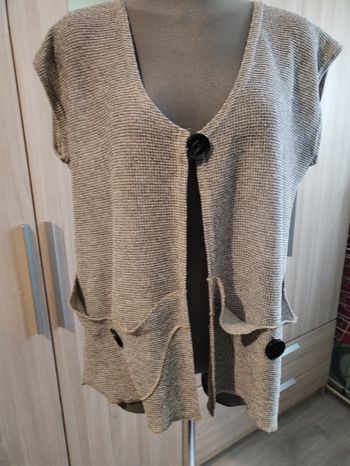 Gilet femme sans manches taille 48