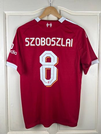 Maillot Liverpool 2025/26 Szoboszlai 8 ucl Version