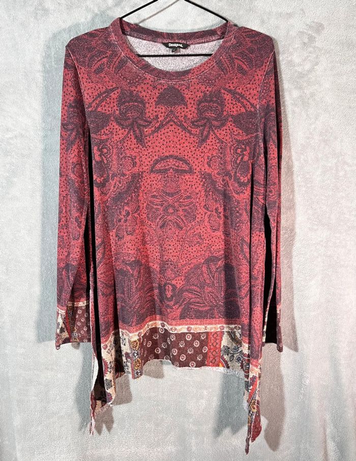 🌟 Haut bohème Desigual taille L 🌟